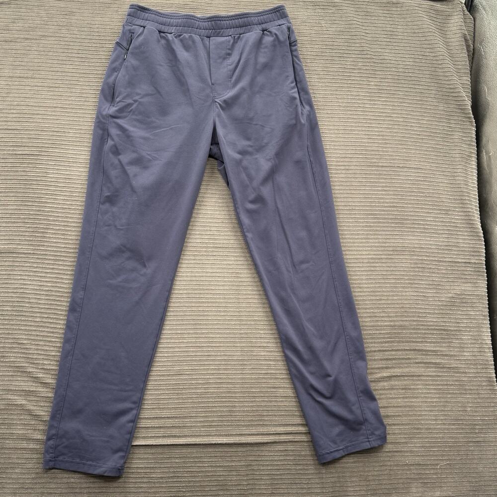 Public‎ Rec Joggers Men 32/32 Blue Nylon Athleisure Performance Gym Workout.